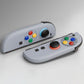 eXtremeRate DIY Replacement Full Set Shell Case with Buttons for Joycon 2 of Nintendo Switch 2 - Deluxe Version - SFC SNES Classic EU Style eXtremeRate