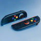 eXtremeRate DIY Replacement Full Set Shell Case with Buttons for Joycon 2 of Nintendo Switch 2 - Essence Version - Clear Blue