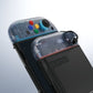 eXtremeRate DIY Replacement Full Set Shell Case with Buttons for Joycon 2 of Nintendo Switch 2 - Essence Version - Clear Glacier Blue