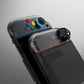 eXtremeRate DIY Replacement Full Set Shell Case with Buttons for Joycon 2 of Nintendo Switch 2 - Essence Version - Clear Slate Black