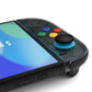 eXtremeRate DIY Replacement Full Set Shell Case with Buttons for Joycon 2 of Nintendo Switch 2 - Essence Version - Clear Slate Black