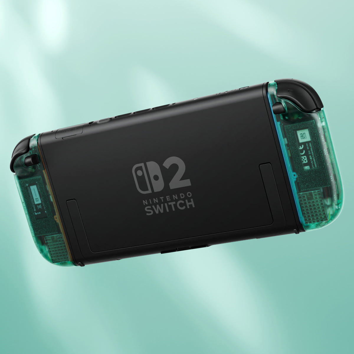 eXtremeRate DIY Replacement Full Set Shell Case with Buttons for Joycon 2 of Nintendo Switch 2 - Essence Version - Emerald Green