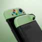 eXtremeRate DIY Replacement Full Set Shell Case with Buttons for Joycon 2 of Nintendo Switch 2 - Essence Version - Matcha Green