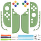 eXtremeRate DIY Replacement Full Set Shell Case with Buttons for Joycon 2 of Nintendo Switch 2 - Essence Version - Matcha Green