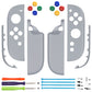 eXtremeRate DIY Replacement Full Set Shell Case with Buttons for Joycon 2 of Nintendo Switch 2 - Essence Version - New Hope Gray