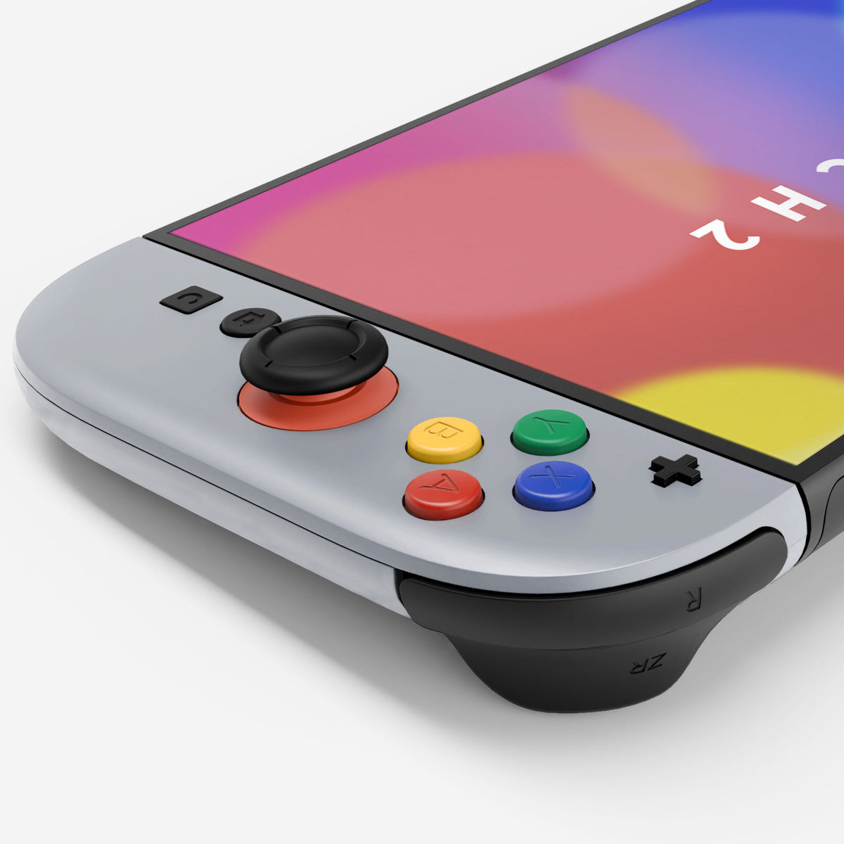 eXtremeRate DIY Replacement Full Set Shell Case with Buttons for Joycon 2 of Nintendo Switch 2 - Essence Version - New Hope Gray