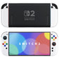 eXtremeRate DIY Replacement Full Set Shell Case with Buttons for Joycon 2 of Nintendo Switch 2 - Essence Version - White