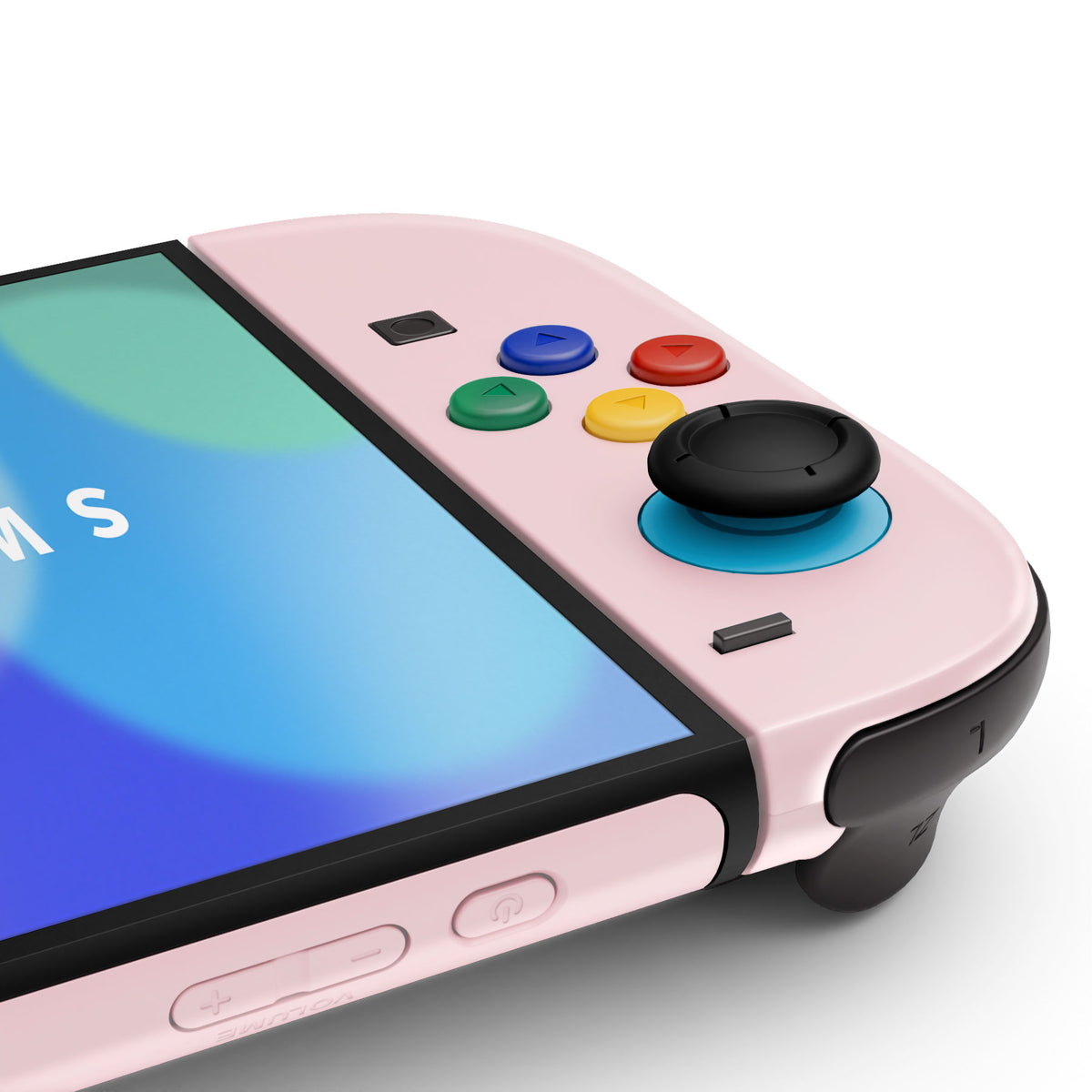 eXtremeRate DIY Replacement Full Set Shells with Buttons for Nintendo Switch 2 - Deluxe Version - Cherry Blossoms Pink