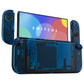 eXtremeRate DIY Replacement Full Set Shells with Buttons for Nintendo Switch 2 - Deluxe Version - Clear Blue