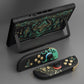 eXtremeRate DIY Replacement Full Set Shells with Buttons for Nintendo Switch 2 - Deluxe Version - Glow in Dark - Totem of Kingdom Black
