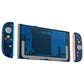 eXtremeRate DIY Replacement Full Set Shells with Buttons for Nintendo Switch 2 - Essence Version - Clear Blue