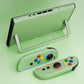 eXtremeRate DIY Replacement Full Set Shells with Buttons for Nintendo Switch 2 - Essence Version - Matcha Green