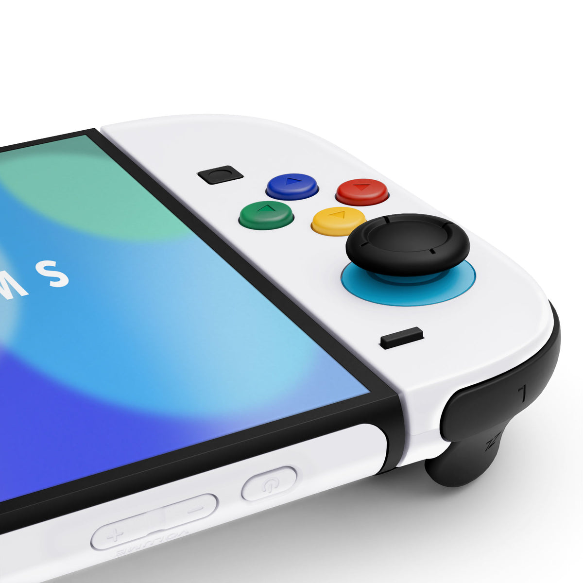 eXtremeRate DIY Replacement Full Set Shells with Buttons for Nintendo Switch 2 - Essence Version - White
