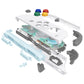 eXtremeRate DIY Replacement Full Set Shells with Buttons for Nintendo Switch 2 - Essence Version - White