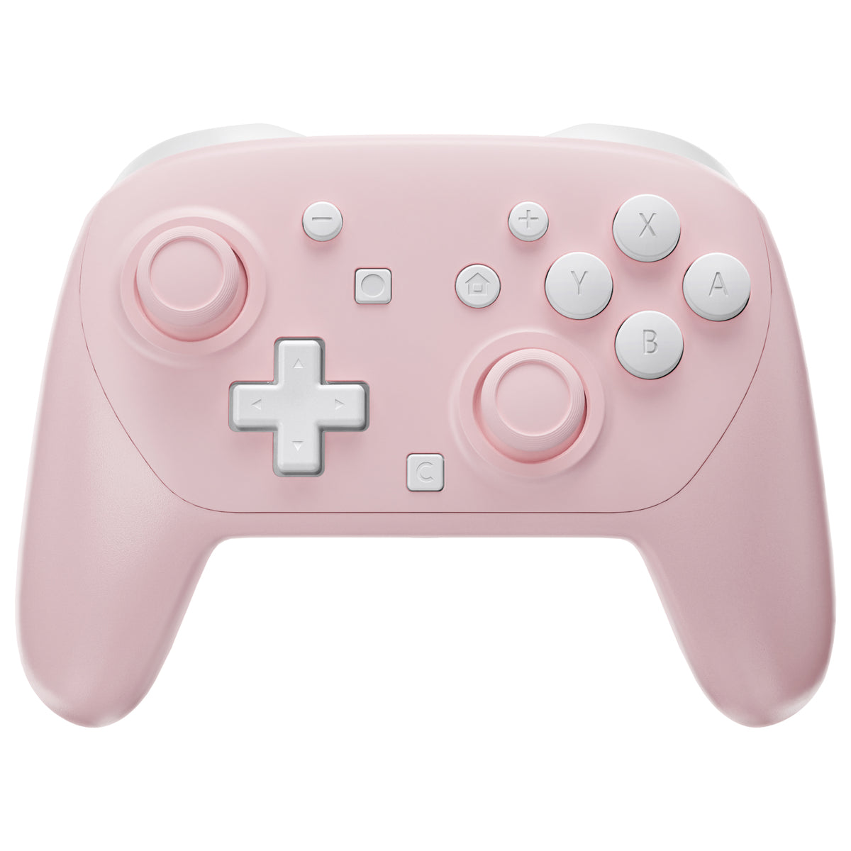 eXtremeRate DIY Replacement Full Set Shells with Buttons for Nintendo Switch 2 Pro Controller - Cherry Blossoms Pink