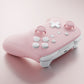 eXtremeRate DIY Replacement Full Set Shells with Buttons for Nintendo Switch 2 Pro Controller - Cherry Blossoms Pink