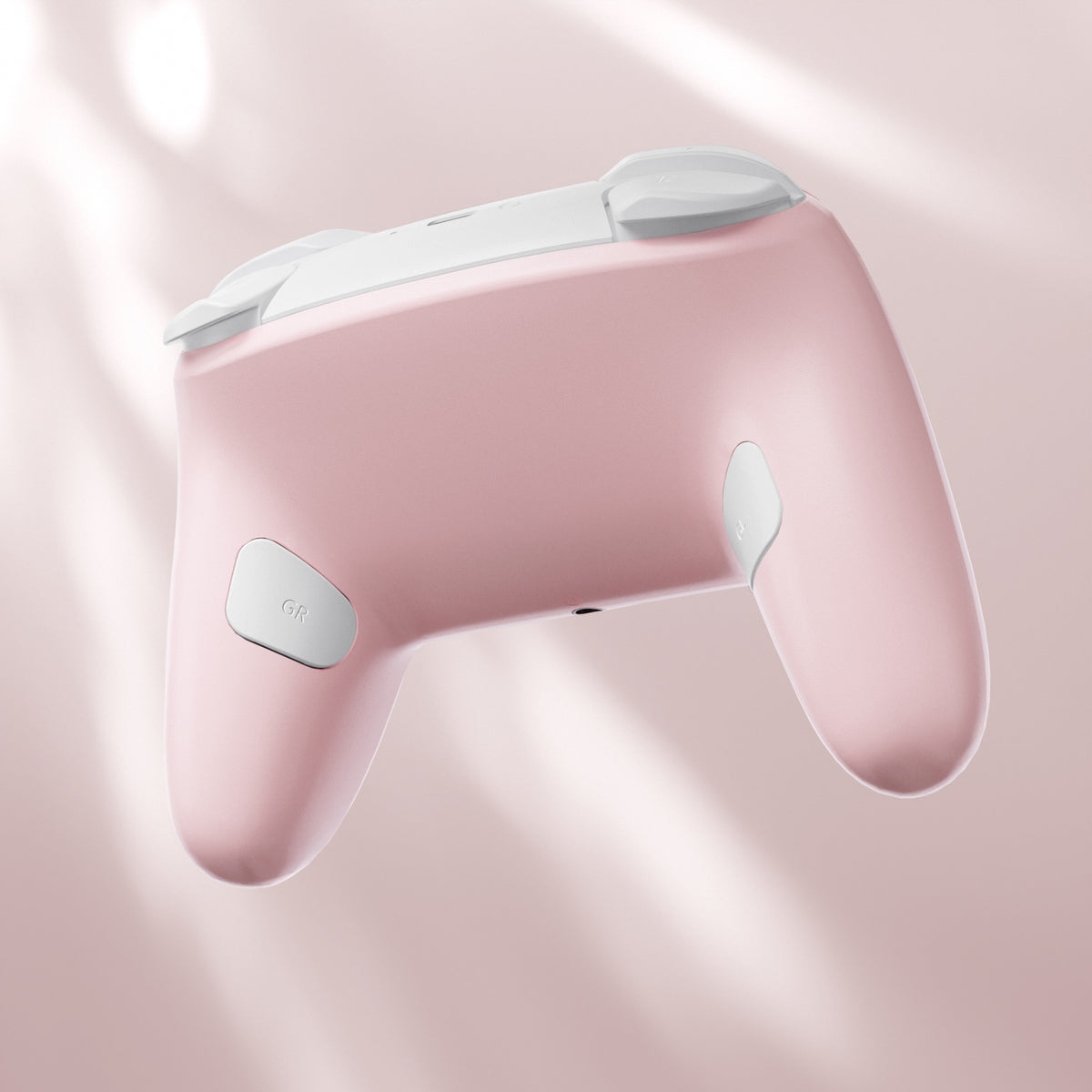 eXtremeRate DIY Replacement Full Set Shells with Buttons for Nintendo Switch 2 Pro Controller - Cherry Blossoms Pink