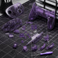 eXtremeRate DIY Replacement Full Set Shells with Buttons for Nintendo Switch 2 Pro Controller - Clear Altomic Purple eXtremeRate