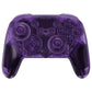 eXtremeRate DIY Replacement Full Set Shells with Buttons for Nintendo Switch 2 Pro Controller - Clear Altomic Purple eXtremeRate