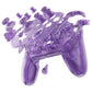 eXtremeRate DIY Replacement Full Set Shells with Buttons for Nintendo Switch 2 Pro Controller - Clear Altomic Purple eXtremeRate