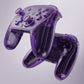eXtremeRate DIY Replacement Full Set Shells with Buttons for Nintendo Switch 2 Pro Controller - Clear Altomic Purple eXtremeRate