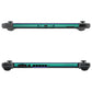 eXtremeRate DIY Replacement Housing Shell Front Frame with Volume Up Down Power Buttons for NS Switch Console - Chameleon Green Purple eXtremeRate