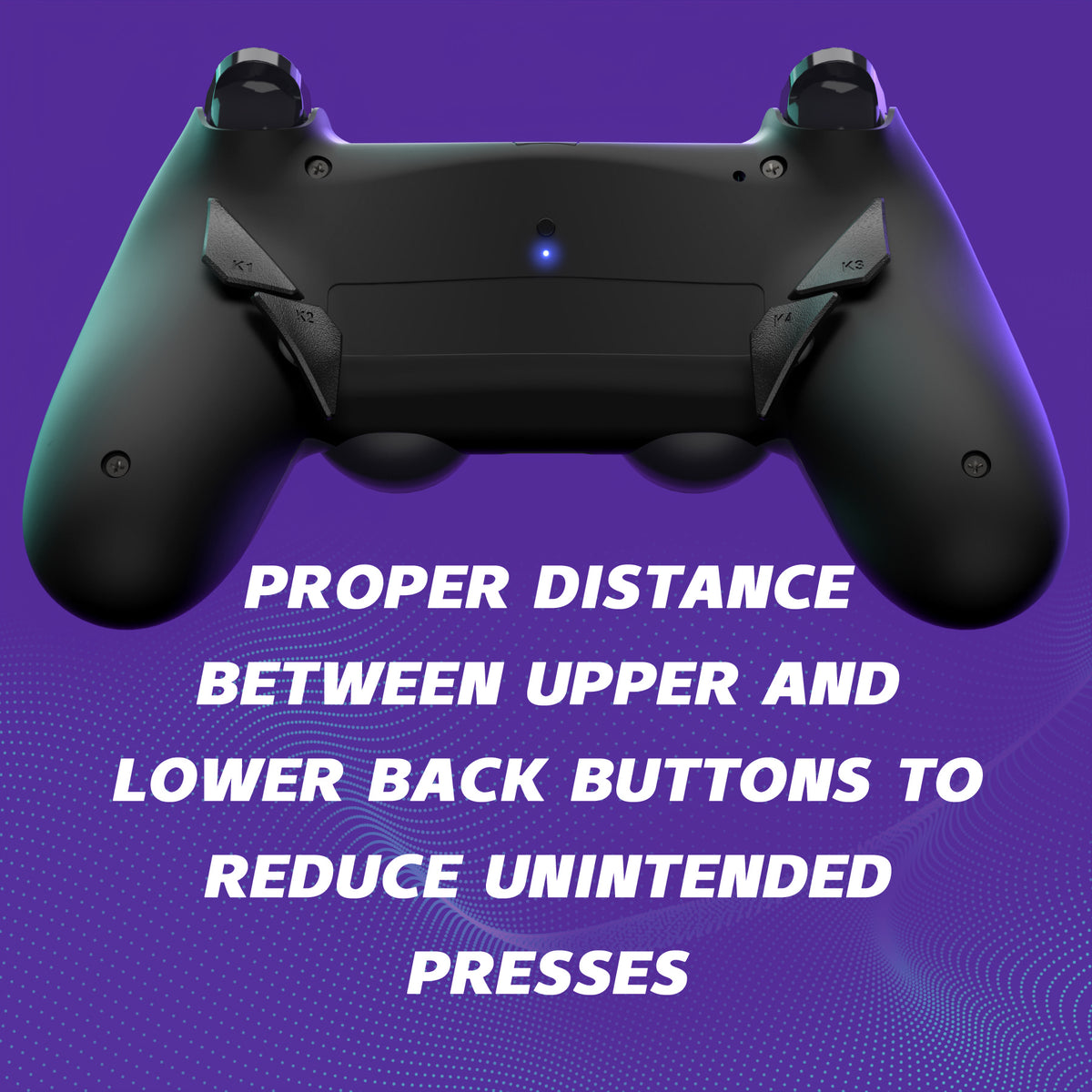 eXtremeRate Dawn Type-C Version Remap Kit for PS4 Slim Pro Controller JDM-040/050/055 - Black