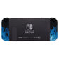 eXtremeRate Dpad Version Replacement Full Set Shell Case with Buttons for Joycon of NS Switch - Blue Flame