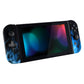 eXtremeRate Dpad Version Replacement Full Set Shell Case with Buttons for Joycon of NS Switch - Blue Flame