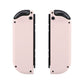 eXtremeRate Dpad Version Replacement Full Set Shell Case with Buttons for Joycon of NS Switch - Cherry Blossoms Pink
