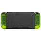 eXtremeRate Dpad Version Replacement Full Set Shell Case with Buttons for Joycon of NS Switch - Clear Lime Green