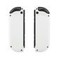 eXtremeRate Dpad Version Replacement Full Set Shell Case with Buttons for Joycon of NS Switch - White