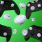 eXtremeRate EDGE Sticks Replacement Interchangeable Thumbsticks for Xbox Series X/S & Xbox Core & Xbox One X/S & Xbox Elite V1 & NS Switch Pro Controller - Robot White