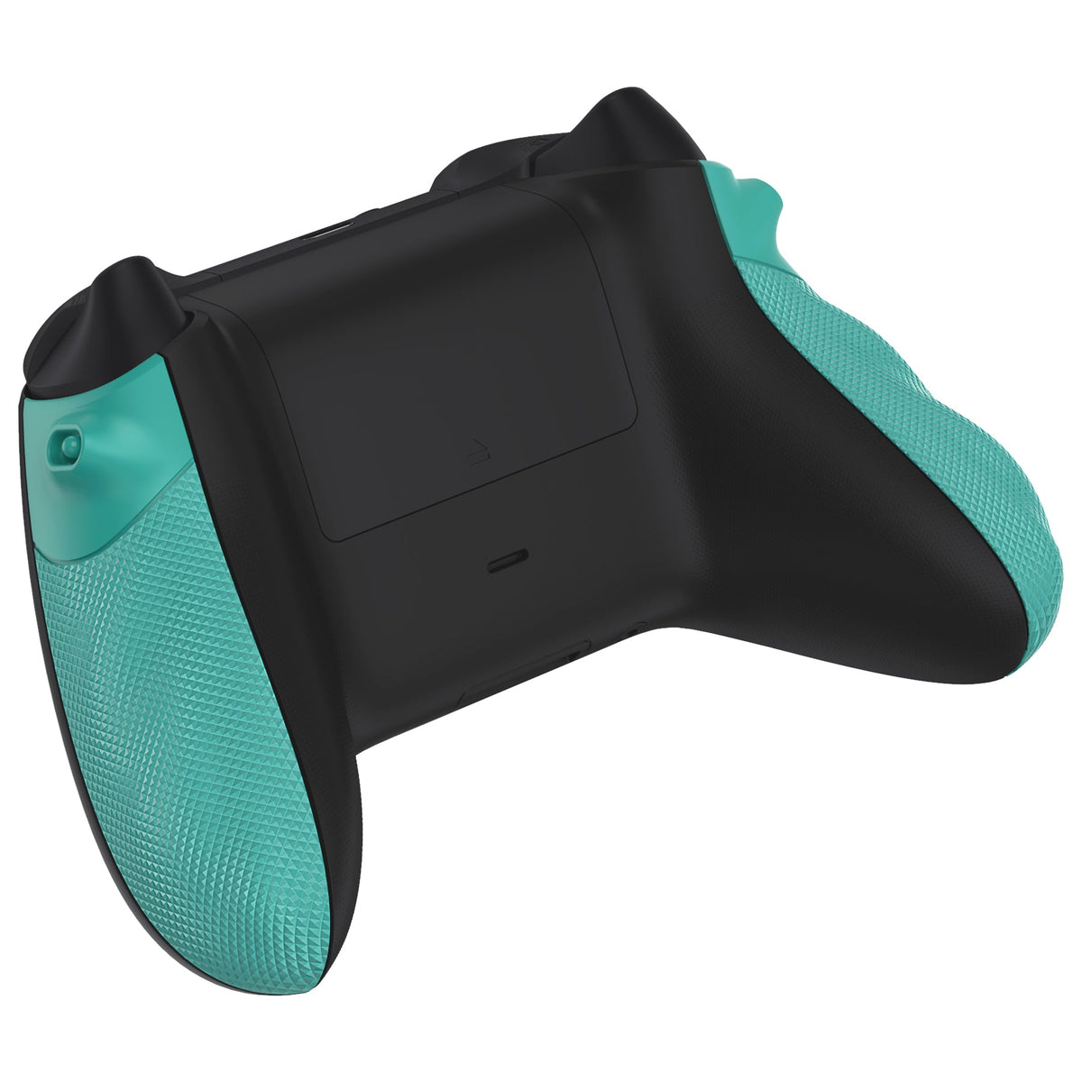 eXtremeRate FLEXOR Rubberized Side Rails Grips Trigger Stop Kit for Xbox Series X/S Controller & Xbox Core Controller - Teal Green eXtremeRate