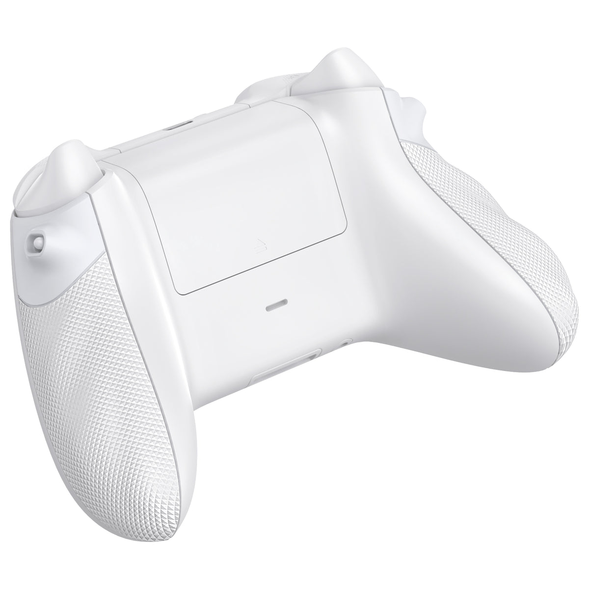 eXtremeRate FLEXOR Rubberized Side Rails Grips Trigger Stop Kit for Xbox Series X/S Controller & Xbox Core Controller - Frosted White