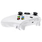 eXtremeRate FLEXOR Rubberized Side Rails Grips Trigger Stop Kit for Xbox Series X/S Controller & Xbox Core Controller - Frosted White