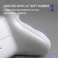 eXtremeRate FLEXOR Rubberized Side Rails Grips Trigger Stop Kit for Xbox Series X/S Controller & Xbox Core Controller - Frosted White