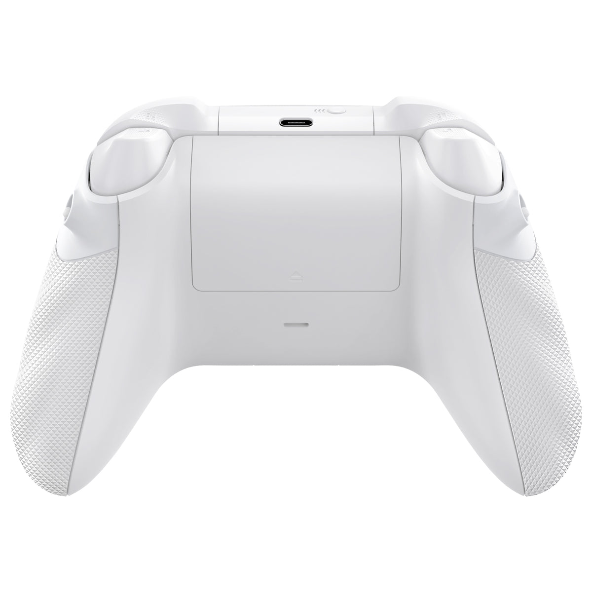 eXtremeRate FLEXOR Rubberized Side Rails Grips Trigger Stop Kit for Xbox Series X/S Controller & Xbox Core Controller - Frosted White