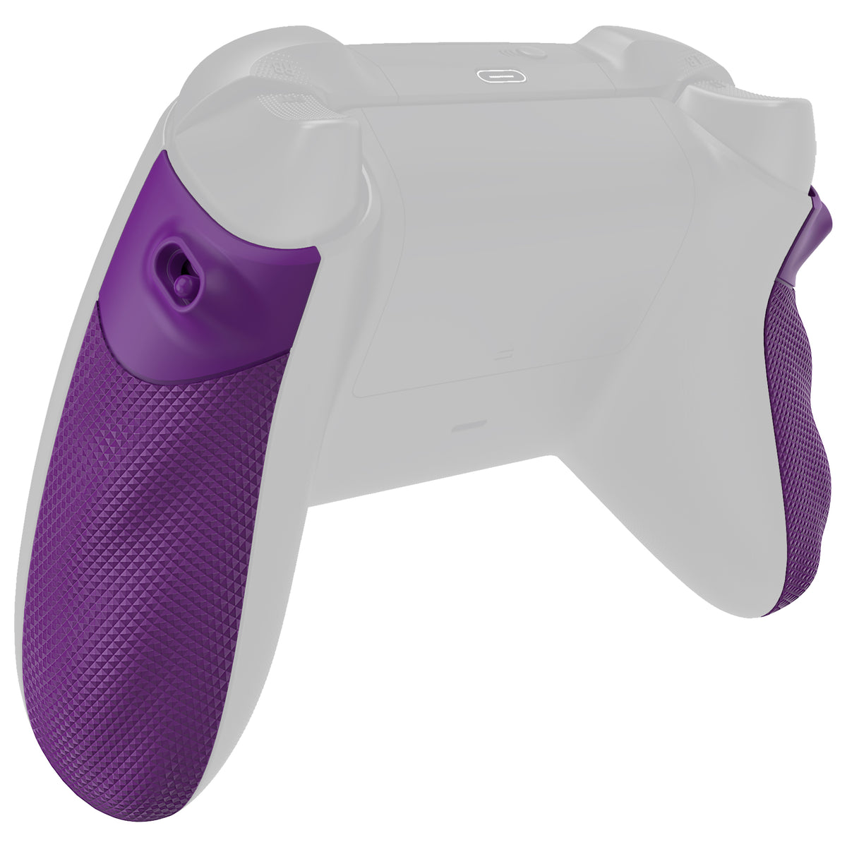 eXtremeRate FLEXOR Rubberized Side Rails Grips Trigger Stop Kit for Xbox Series X/S Controller & Xbox Core Controller - Mist Purple