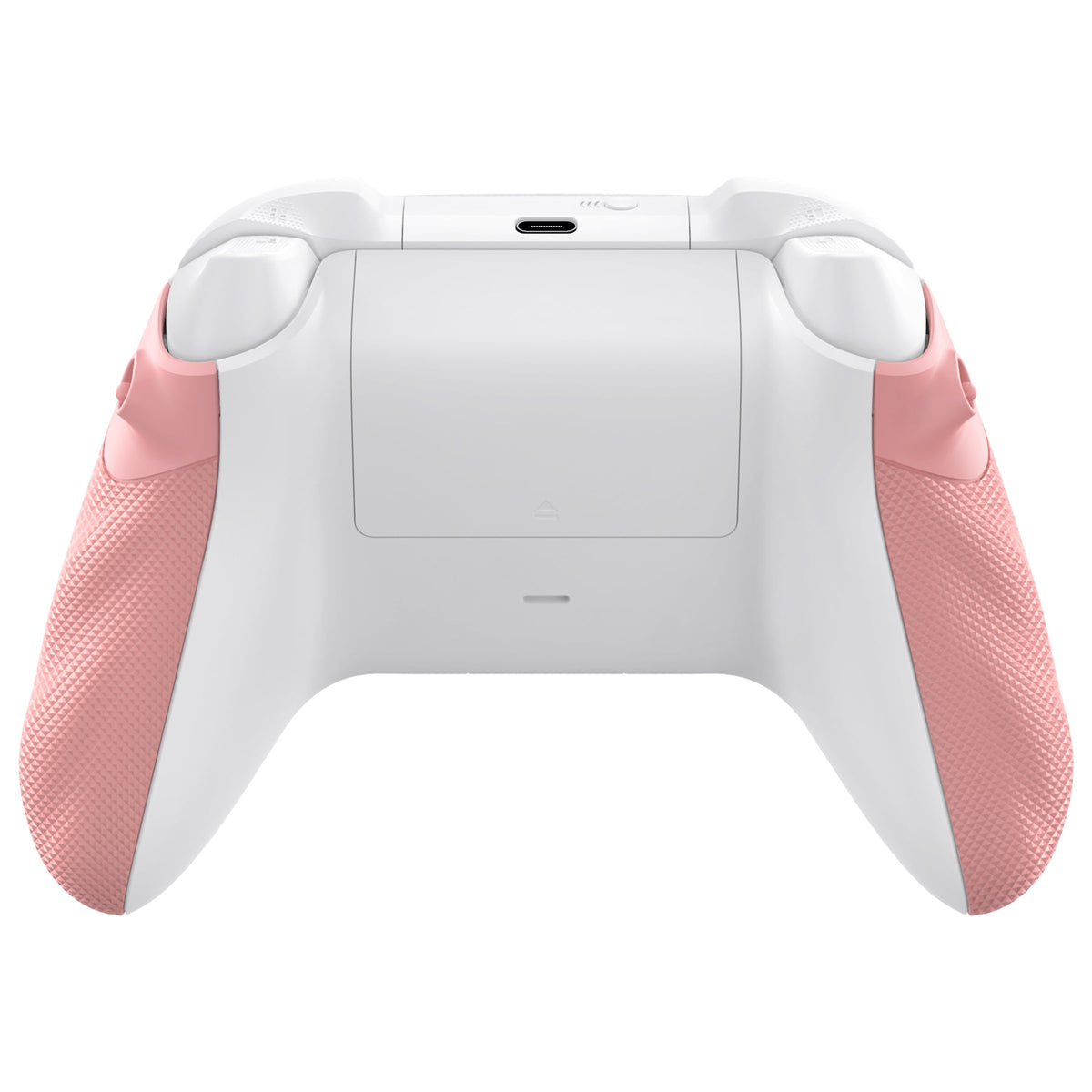 eXtremeRate FLEXOR Rubberized Side Rails Grips Trigger Stop Kit for Xbox Series X/S Controller & Xbox Core Controller - Pale Red eXtremeRate