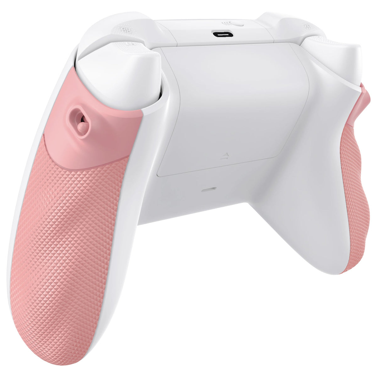 eXtremeRate FLEXOR Rubberized Side Rails Grips Trigger Stop Kit for Xbox Series X/S Controller & Xbox Core Controller - Pale Red eXtremeRate