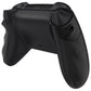 eXtremeRate FLEXOR Rubberized Side Rails Grips Trigger Stop Kit for Xbox Series X/S Controller & Xbox Core Controller - Shadow Black