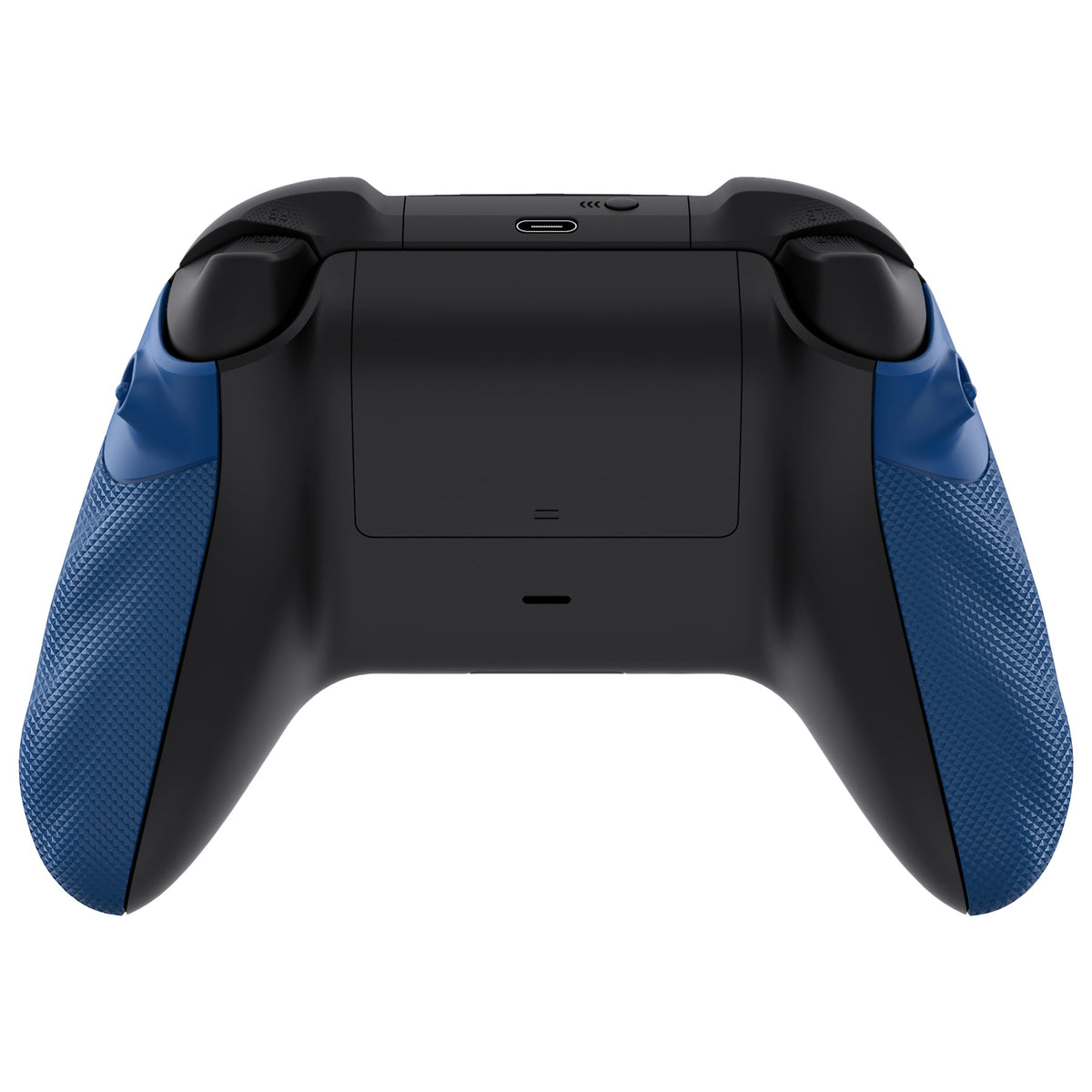 eXtremeRate FLEXOR Rubberized Side Rails Grips Trigger Stop Kit for Xbox Series X/S Controller & Xbox Core Controller - Yale Blue eXtremeRate