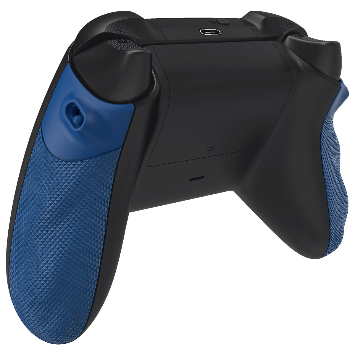 eXtremeRate FLEXOR Rubberized Side Rails Grips Trigger Stop Kit for Xbox Series X/S Controller & Xbox Core Controller - Yale Blue eXtremeRate