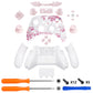 eXtremeRate Full Set Housing Shell Case with Buttons for Xbox Series X & S Controller - Cherry Blossom Whisper