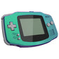 eXtremeRate IPS Ready Upgraded GBA Replacement Full Set Shells with Buttons for Gameboy Advance, Compatible with Both IPS & Standard LCD - Chameleon Green Purple