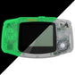 eXtremeRate IPS Ready Upgraded GBA Replacement Full Set Shells with Buttons for Gameboy Advance, Compatible with Both IPS & Standard LCD - Glow in Dark - Green