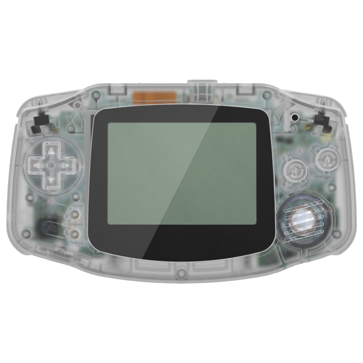 eXtremeRate IPS Ready Upgraded GBA Replacement Full Set Shells with Buttons for Gameboy Advance, Compatible with Both IPS & Standard LCD - Glow in Dark - Green