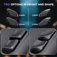 eXtremeRate Interchangeable Back Buttons Bottom Shell for Steam Deck LCD & OLED - with 2 Height Adjustable Buttons - Black eXtremeRate