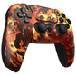 eXtremeRate LUNA Redesigned Replacement Front Shell with Touchpad Compatible with PS5 Controller BDM-010/020/030/040/050/060 - Blazing Magic